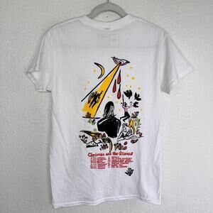 Christine & The Queens Shirt Womens Small Paranoia True Love Tour White Crew